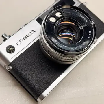 코니카 오토 S2 필름카메라 + 헥사논 45mm F1.8 C-235 | 브랜드 중고