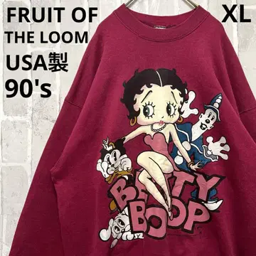 프룻 오브 더 룸 베티 맨투맨 트레이닝복 XL USA제 90s
