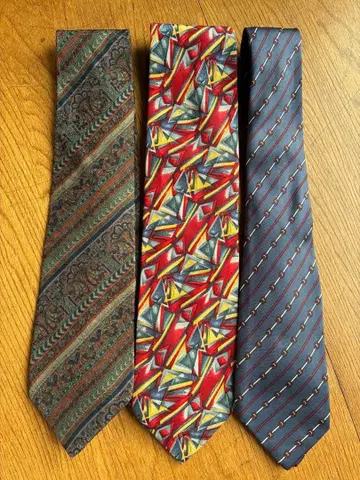 넥타이 3종 세트 니나리치 아놀드 파머 찰스턴 실크 100