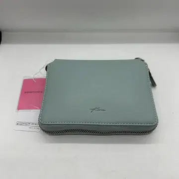 [ 미사용 ] Karen's Closet 체인 지갑 그린