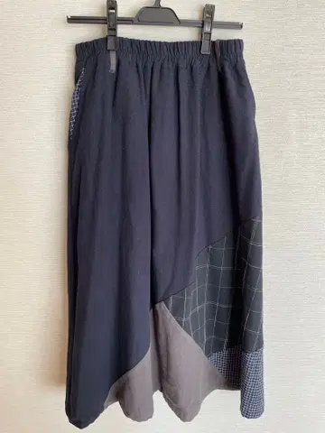 롱 플레어 스커트