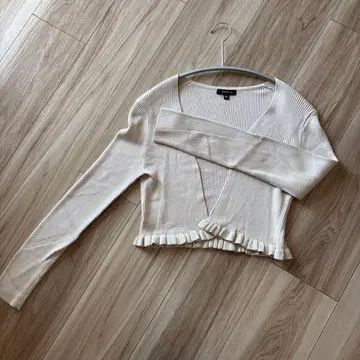 TOCCA 리브 프릴 가디건 XS