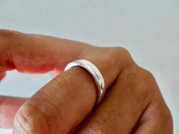 니오 조각 [ 폭 3.5mm, 평면 링 ] 핸드메이드 282