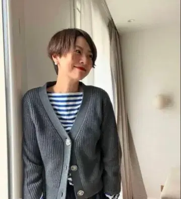 ADAWAS 아다와스 그레이 가디건 미사용 새상품