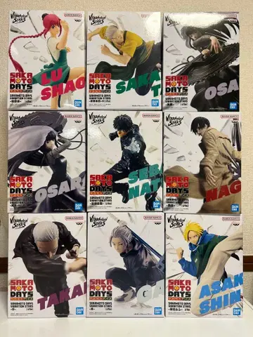 프라이스 사카모토 데이즈 피규어 묶음 판매 9체