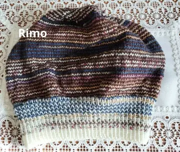 손뜨개질 니트 모자 니트 캡 오팔 털실 삭스얀 opal