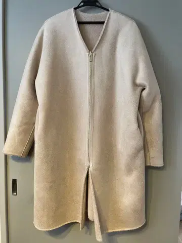 제나 리버서블 코트 베이지