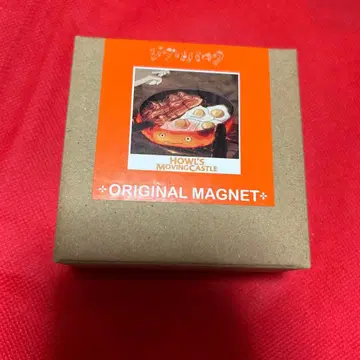 지브리파크 한정판 하울의 움직이는 성 칼시퍼 오리지널 음식 마그넷