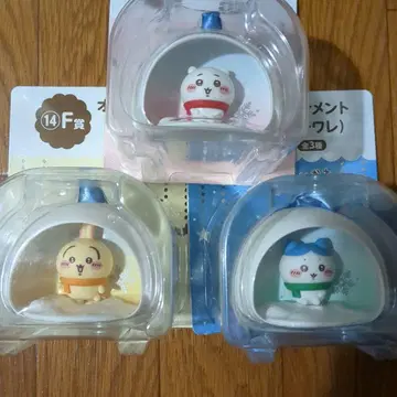 치이카와 제일복권 F상 오너먼트 3개 세트