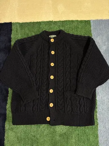 Freak's Store 네이비 케이블 니트 가디건