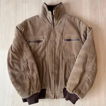 J&C 코듀로이 자켓 블루종 자켓 빈티지 구제 의류 구제 의류