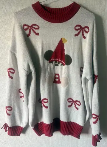 크리스마스 디즈니 릴린린 스웨터
