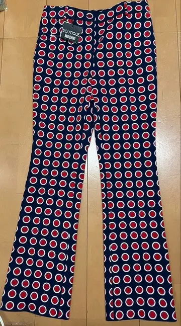 BOUTIQUE MOSCHINO / 모스키노 도트 무늬 팬츠 40