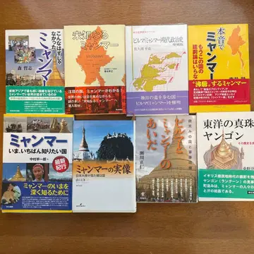 미얀마 역사 정치 문화 8권 묶음 판매
