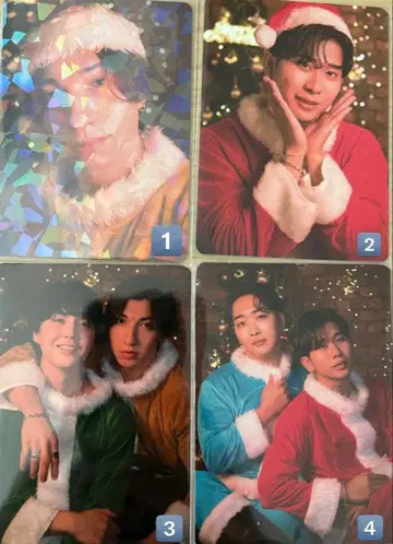 니시코리 크리스마스 트레이딩 카드