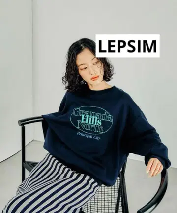 렙심 트레이닝복 로고 트레이닝복 LEPSIM 상의