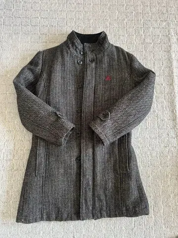 [ 거의 미사용품 ] RJB 헤링본 그레이 코트