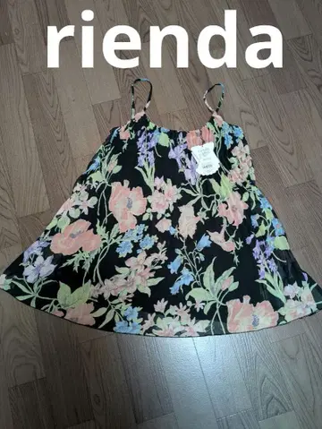 rienda 플라워 프린트 뷔스티에 FREE