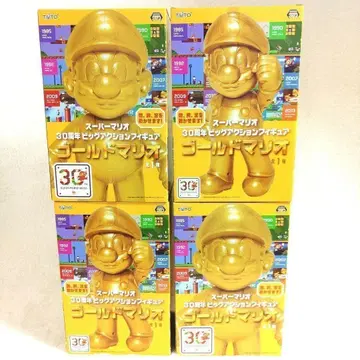 미개봉 슈퍼 마리오 골드 마리오 30주년 Mario Nintendo