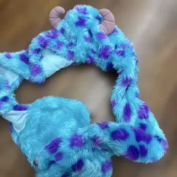 몬스터 주식회사 설리 모자 머플러 장갑