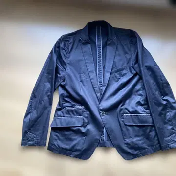 블랙 테일러드 자켓