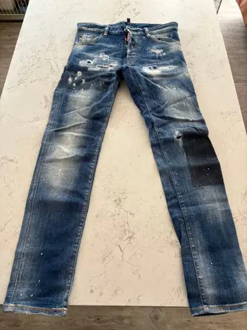 DSQUARED2 데미지 데님 팬츠 44