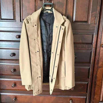 여성용 라이너 부착 코트