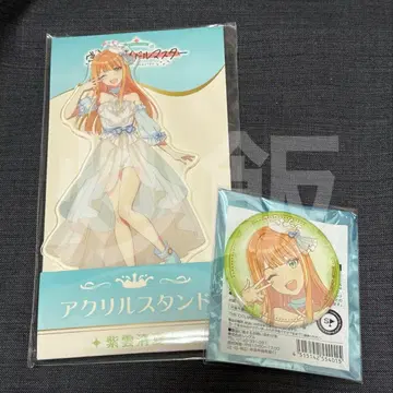 시운 세이카 캔뱃지 아크릴 스탠드 학원 아이돌 마스터 로손