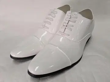 7cm UP 시크릿 레이스업 드레스 슈즈 화이트 결혼식