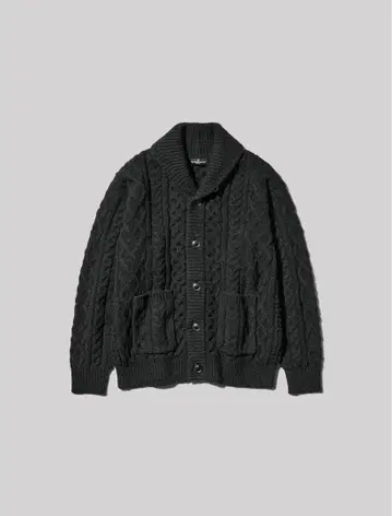 GU ENGINEERED GARMENTS 가디건 블랙 L
