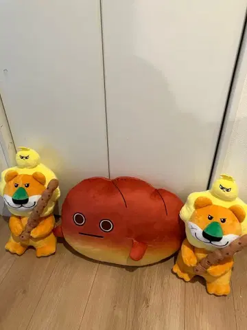 타베코 동물 네오 버터롤 봉제 인형