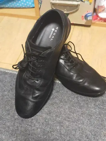 REGAL 리갈 고어텍스 레이스업 레더 스니커즈 70CL 블랙