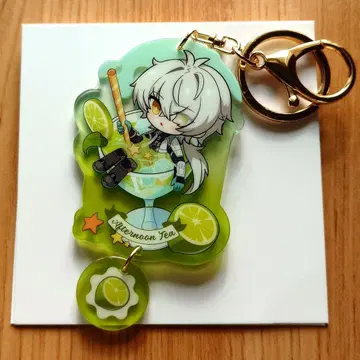 파니그레 애프터눈 티 키링 반기 만사