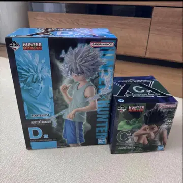 1번 복권 HUNTER x HUNTER 곤과 키루아 피규어 세트