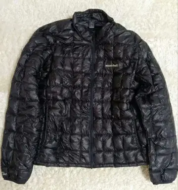 mont-bell 블랙 다운 자켓 플라즈마1000 L