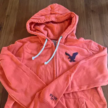 American Eagle Outfitters 오렌지 후드티 M