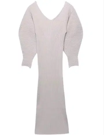 eimy istoire 니트 롱 원피스 라이트 그레이