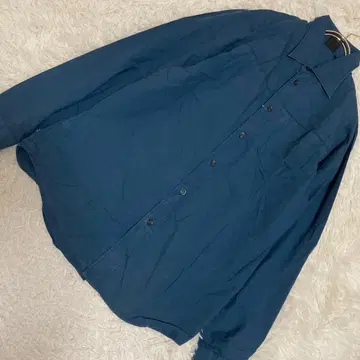 [ 새상품급 ] BOSS 셔츠 블루 M 캐주얼 겉옷 돌려입기 심플