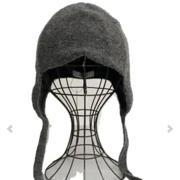 PHENY 그레이 귀도리 니트 모자