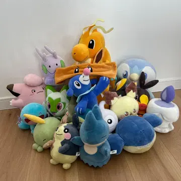 포켓몬 봉제 인형 세트 18개 덤