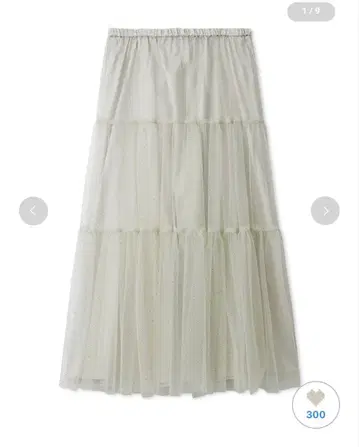 [ 미라 오웬 ] 티어드 튤 큐빅 스커트