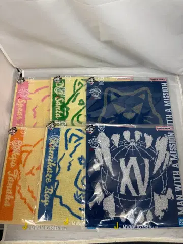 제일복권 MAN WITH A MISSION J종 핸드 타월 6종