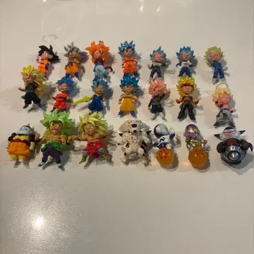 드래곤볼 아크릴 키링 세트 24개