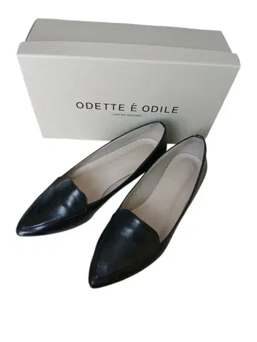 [컨디션 최상] 오데뜨 앤 오딜 플랫슈즈 블랙
