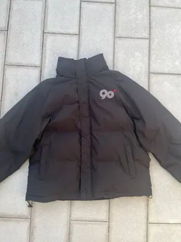 9090 블랙 다운 자켓