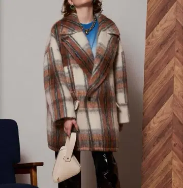 MAISON SPECIAL 모헤어 샤기 오버코트