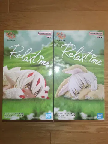 메이드 인 어비스 뙤약볕의 황금향 Relax time 피규어 2체 세트