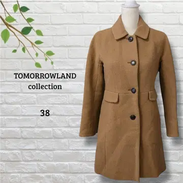 투모로우랜드 TOMORROW LAND 롱 코트 베이지 여성용