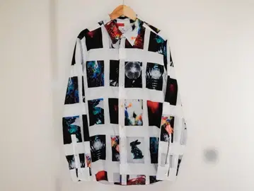 폴스미스 블로킹 그래픽 토끼 프린트 셔츠