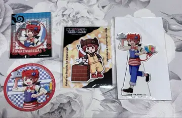 샤오롱 애니카페 아크릴 스탠드 캔뱃지 마주역